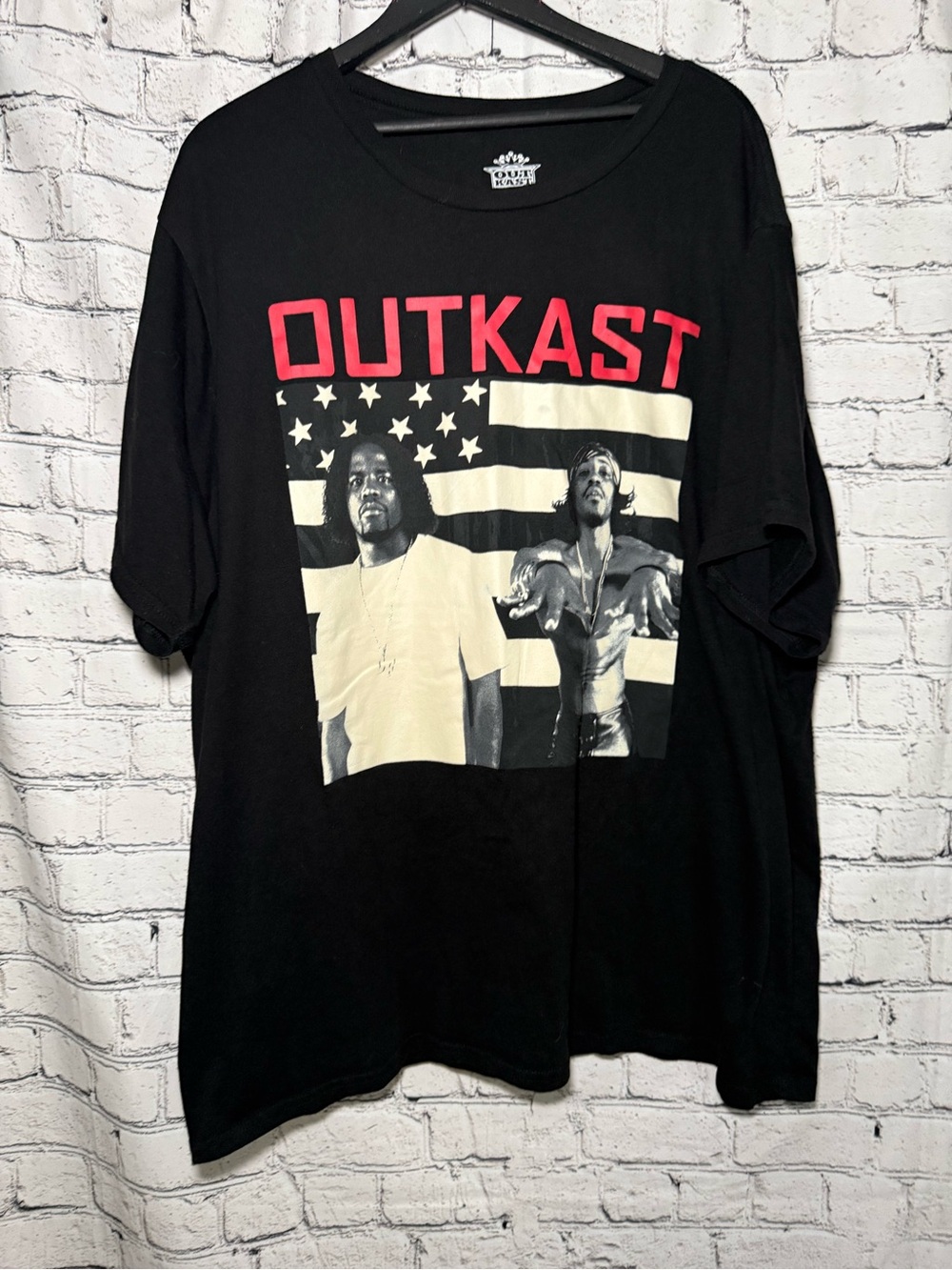 Outcast. Black vintage  graphic tee. Size 3X